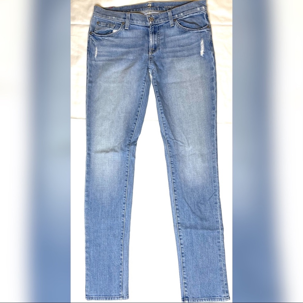 7 For All Mankind Women's Roxanne Skinny Jeans
